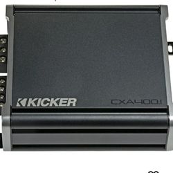 Kicker 46CXA4001 CXA4001-400-Watt Mono Class D Subwoofer Amp
