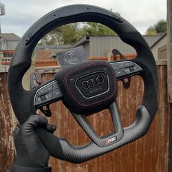 Audi RSQ8 custom made steering wheel