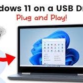 Plug And Play Windows 11 Pro And USB External Fully Activated 500gb Storage 