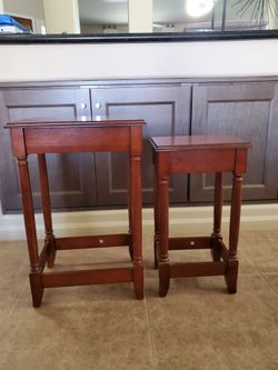 2 piece nesting table