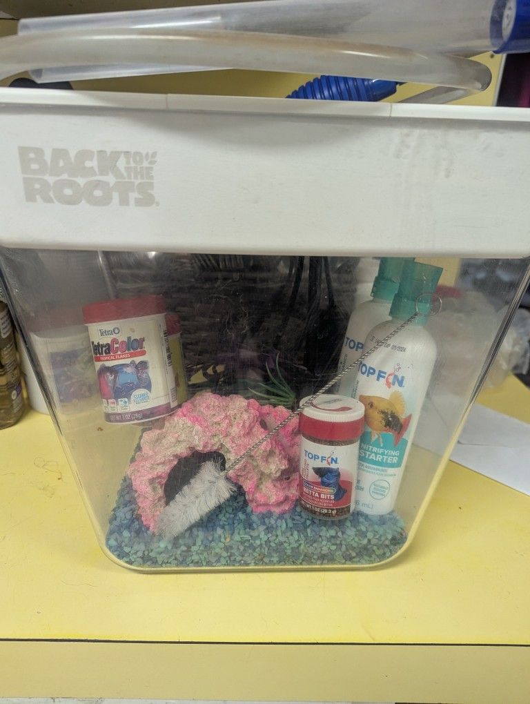 Back To Roots Grow Fish Tank