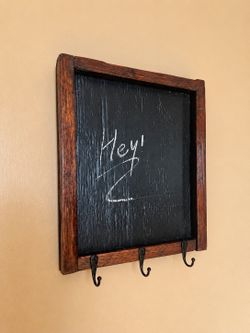 Reclaimed Wood Key Hook Rack