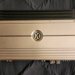 $150($50 Off Original $200 Listing) (Produces More Power Than Rated At) Memphis Audio 1000 Watts At 1 Ohm Sub Amp.