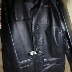 Versace Men's Leather Jacket