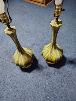 Two beautiful. Lamps.