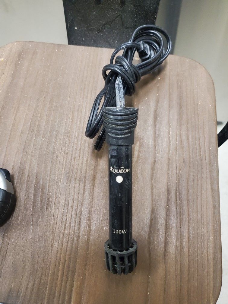 Aquarium Heater 100w (Thermometer Included)