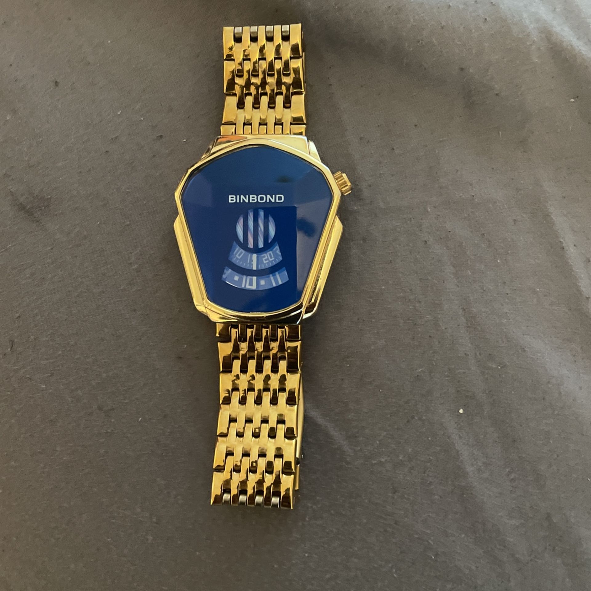 Gold plated watch