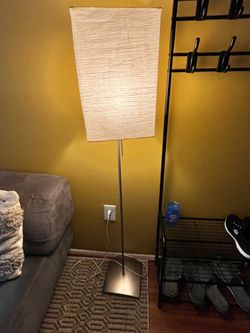 Pair of Shaded floor lamps - IKEA- style - $15 each