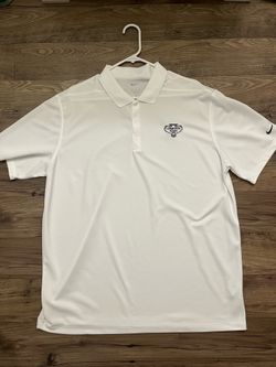 Nike Dri-FIT Polo Commodore Perry Estate Auberge Austin Mens XL White NWOT