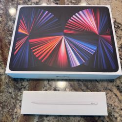 Apple iPad Pro 12.9in (5th Gen.) 256GB WiFi Space Gray with Pencil