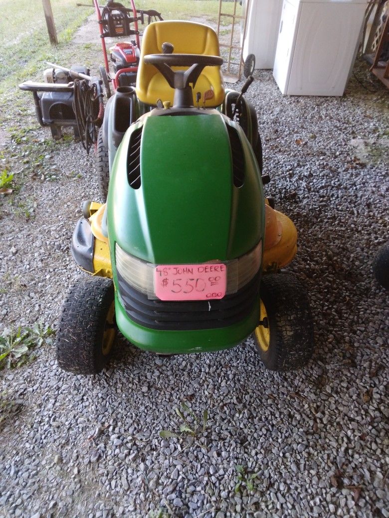 Johndeere 50" Cut Lawn Mower