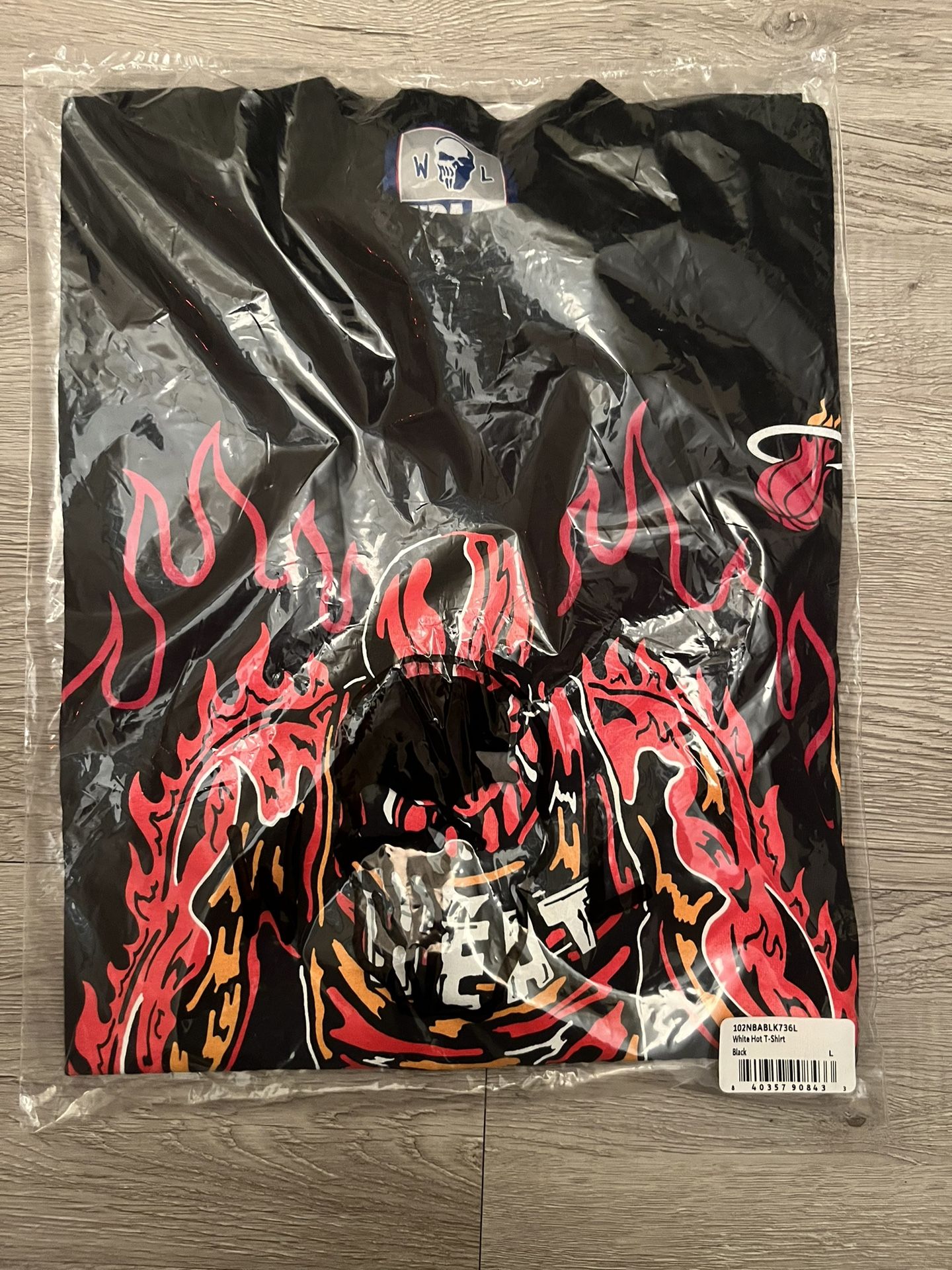 Warren Lotas NBA Finals “White Hot” Miami Heat Tee for Sale in