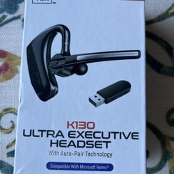 Wireless Headset & Case Brand New Sealed