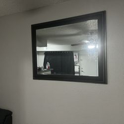 Wall Wooden Mirror 