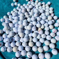 50 White Golf Balls