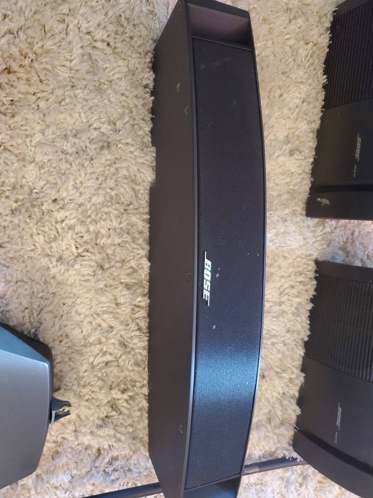 Bose complete set up for home theater