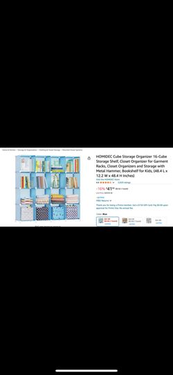 Cube Storage Organizer 