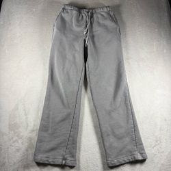 Elwood Pants Men’s S Gray Sweatpants Elastic Waist Drawstring Distressed #1995