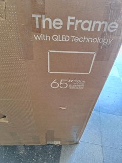 65 Inch The Frame LS03D QLED 4K Art Mode Smart TV with Wall mount