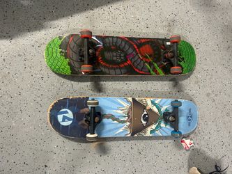 2 skateboards for sale