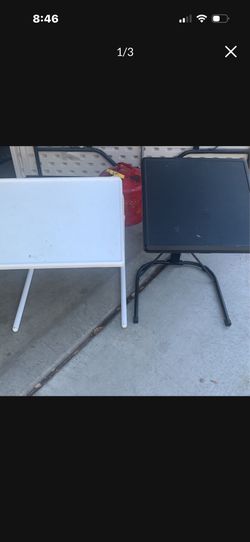 2 adjustable tables