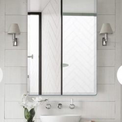 Frameless Mirror 16x24
