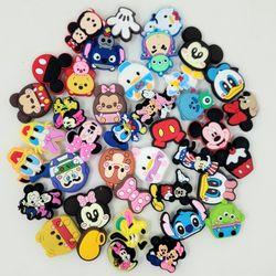 40 pcs Crocs Charms Disney