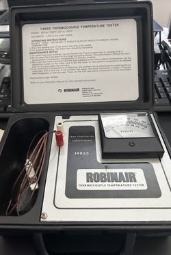 Robinair 14855 Thermocouple Temperature Tester