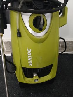 Sunjoe pressure washer