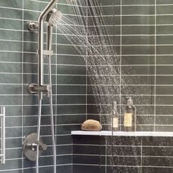 Kohler Hydrorail 3 In 1 Shower System Brushed Nickel Finish R38001-G-BN New