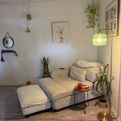 Bentura Upholstered Chaise Lounge $200