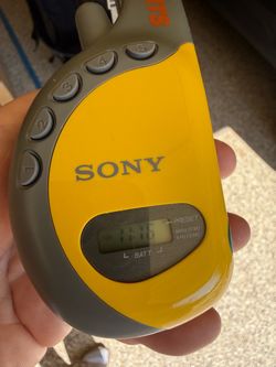 Vintage Sony Walkman Radio headset