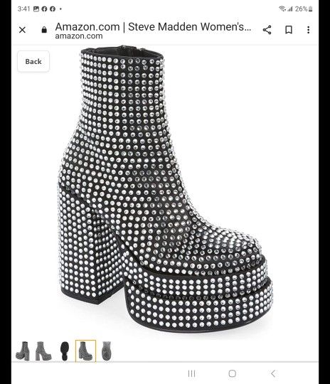 Stiven Madden Boots Size 8