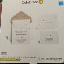Celebrate it Invitations 60 Set