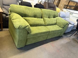 88” Large Pull Out Sofa Bed, Convertible Sleeper Sofa Couch With Pullout Bed, 2 In 1 Sofa Bed Couch ,For Living Room Office,Green