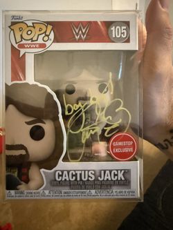 Cactus Jack Signed Funko Pop