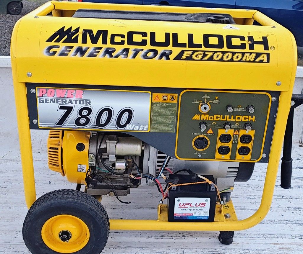 McCulloch Generator