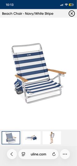 New Uline Beach Chair