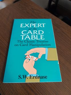 The expert at the card table S.W. Erdnase magic magician magic trick close-up magic book how-to