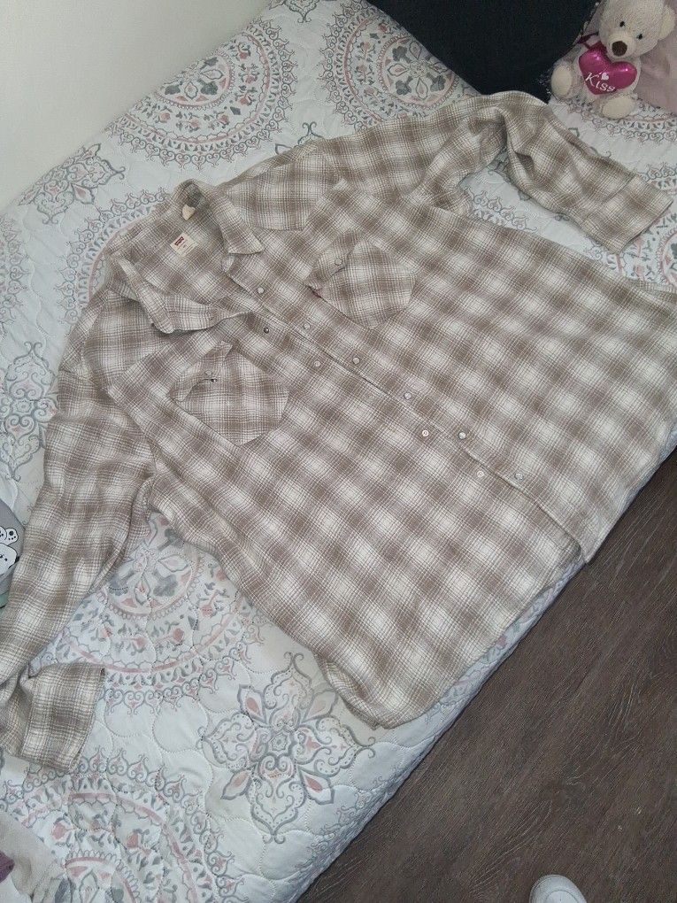 LEVIS FLANNEL 2XL