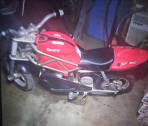 RAZOR RSF350 ELECTRIC BIKE.