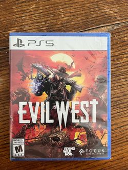 Evil West PS5 Game Sealed