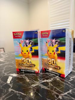New Pokemon 30th Celebration Booster Bundles!