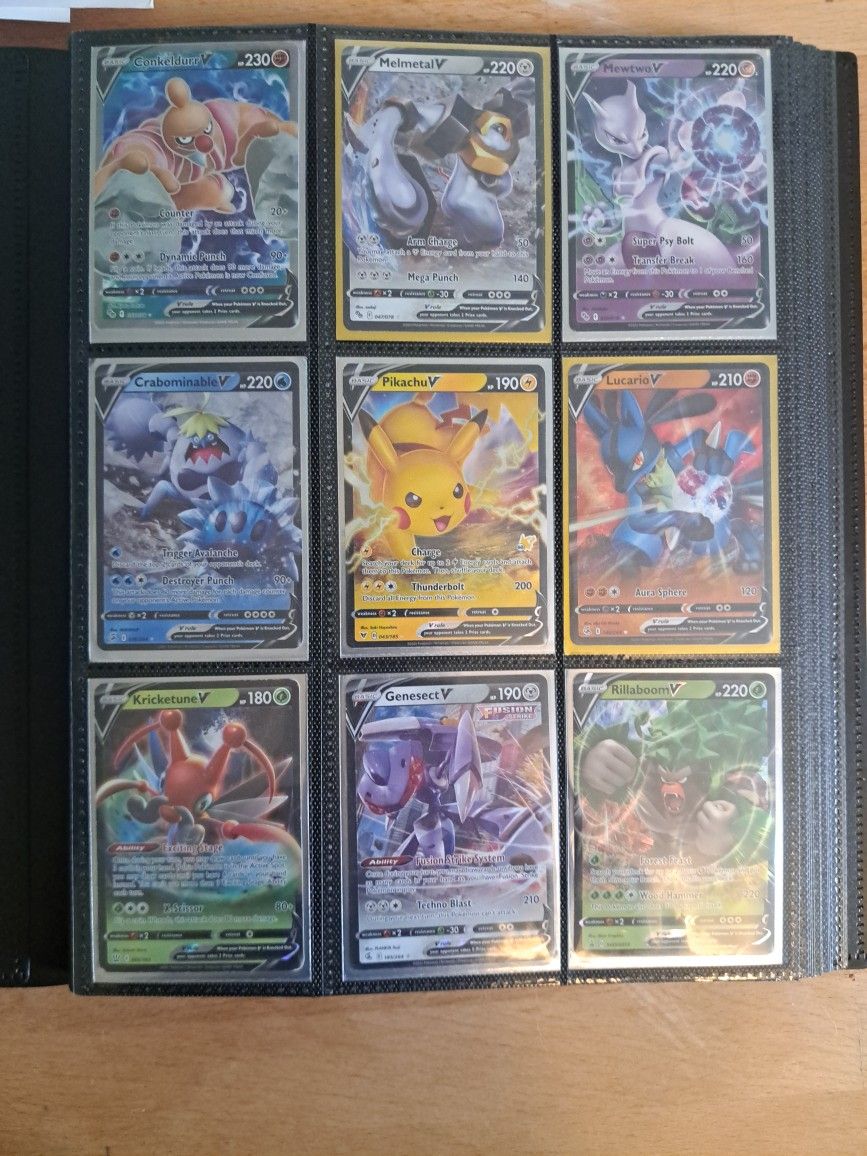 Pokemon Cards With Binder