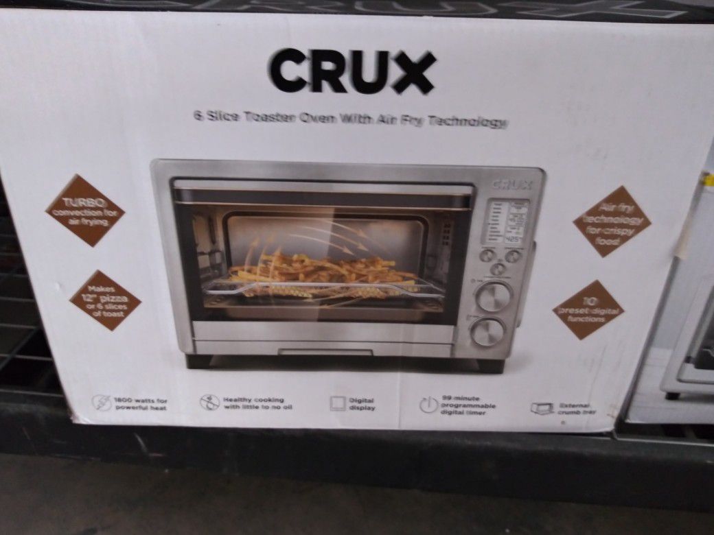 CRUX AIR FRYER/TOASTER OVEN