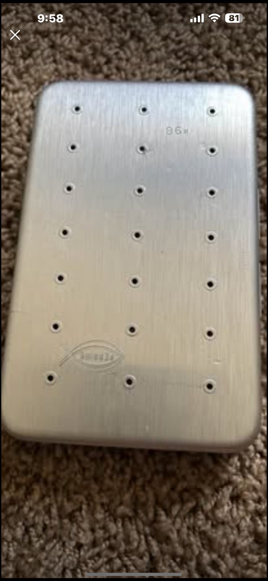 Vintage Petrine #96 With Flies