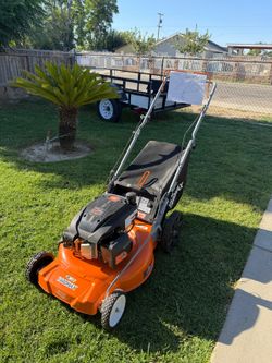 YARDMAX
21 in. 170cc 3-in-1 Gas Walk Behind Push Lawn Mower with High Rear Wheels