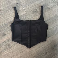 Women’s Black Corset Top