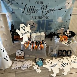 First Boo Day Party Supplies