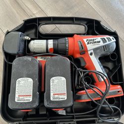 Firestorm Cordless Drill 18V